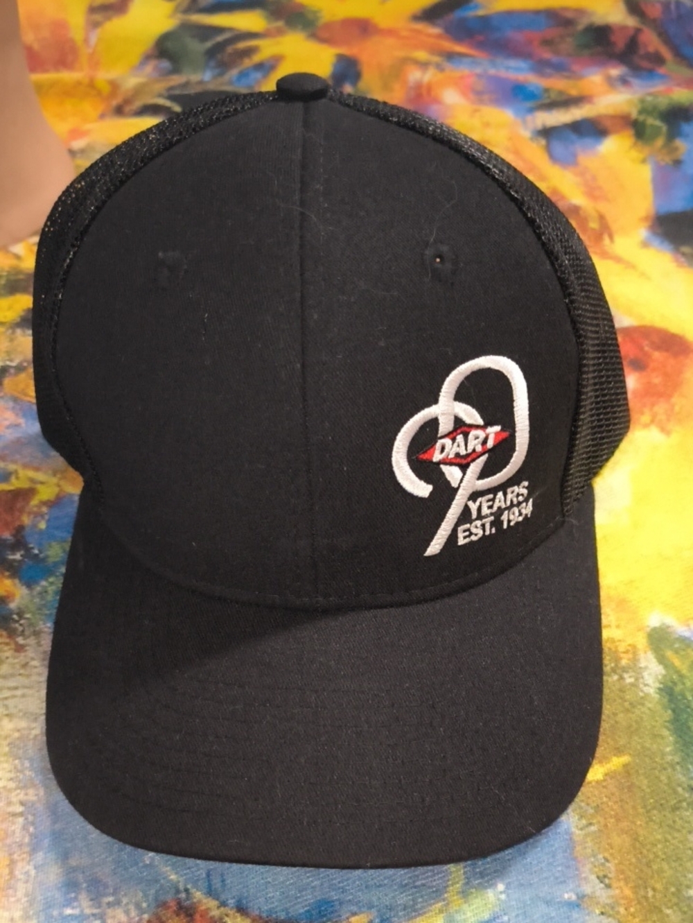 DART 90yrs Anniversary Embroidered Logo Trucker Mesh Snapback Cap Hat OSFM